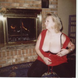 Wife Just Posing After Date Night!